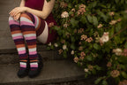 Pride Stripes Extraordinary Thigh High Socks