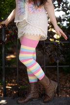 Pride Stripes Extraordinary Thigh High Socks