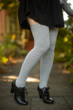 Extraordinary Thigh High Socks - Grey
