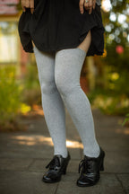 Extraordinary Thigh High Socks - Grey