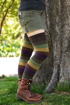 Elemental Stripes Extraordinary Thigh High