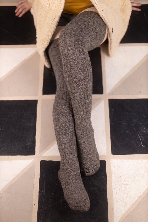 The Alaskan Thigh High â€?Merino Wool Socks