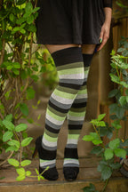 Pride Stripes Extraordinary Thigh High Socks