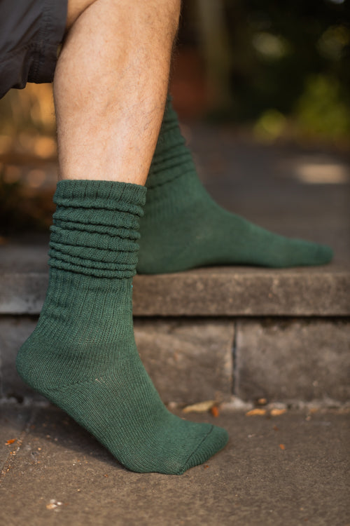 Cotton Slouch Socks