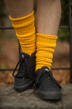 Cotton Slouch Socks