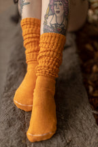 Cotton Slouch Socks
