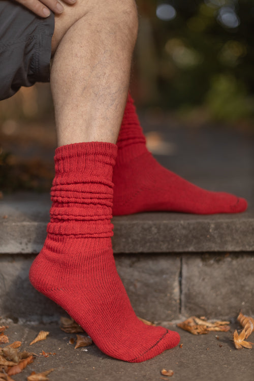 Cotton Slouch Socks
