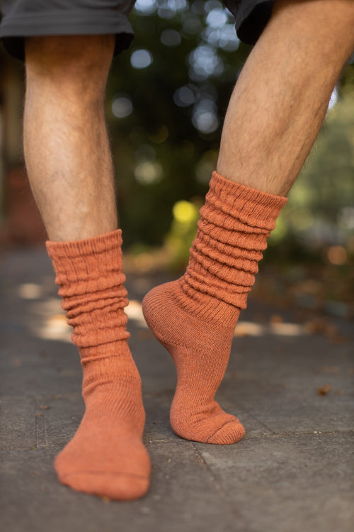 Cotton Slouch Socks