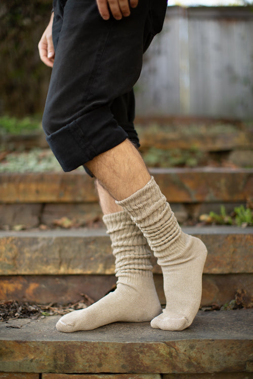 Cotton Slouch Socks