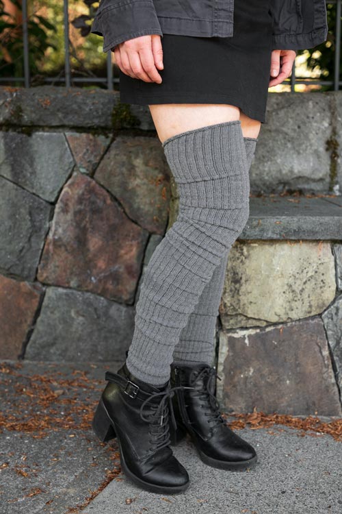Ribbed M Stockings