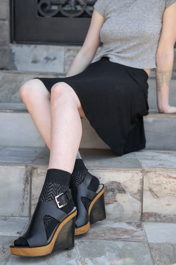 Shorty Chevron Anklet