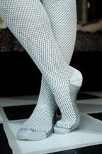 Wool Waffle Extraordinary Thigh High
