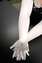 Extra Long Satin Gloves