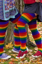 Longer Radiant Rainbow Extraordinary Socks
