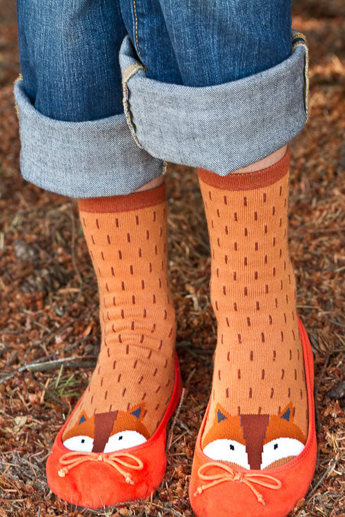 Fox Slipper Socks