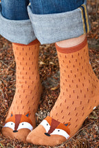 Fox Slipper Socks