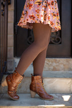 Bamboo Rayon Ribbed Tights