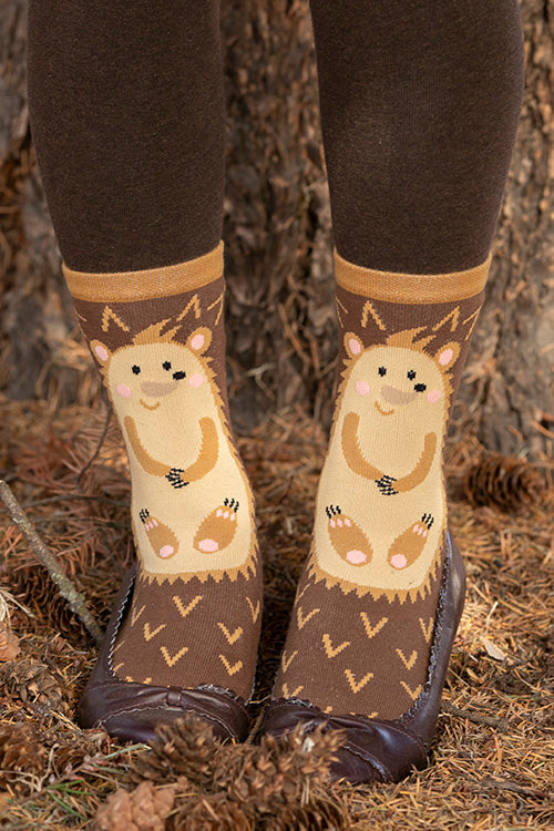 Hedgehog Slipper Socks