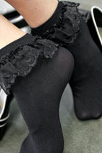 Lace Ruffle Anklet