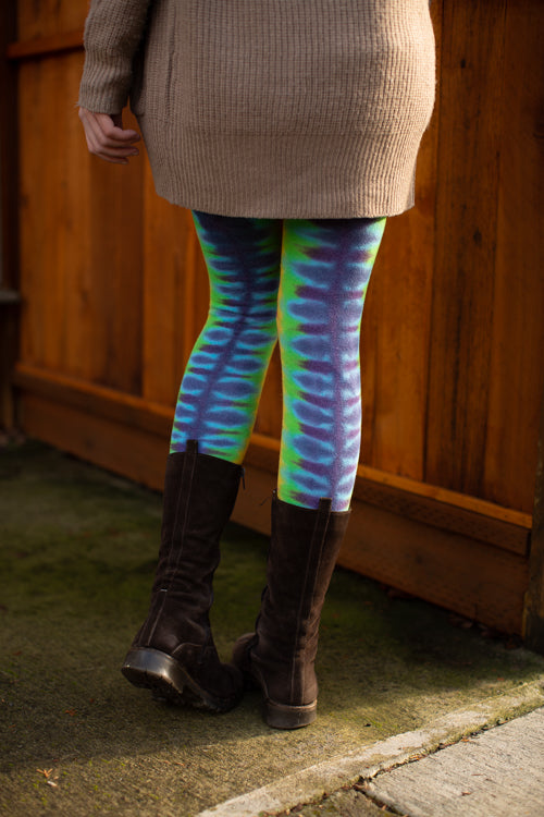 Longer Tie Dyed Extraordinary Thigh High