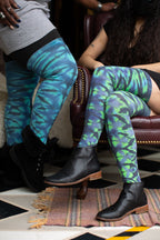 Longer Tie Dyed Extraordinary Thigh High