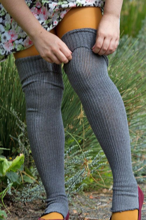 Long Cuffable Scrunchable Leg Warmers