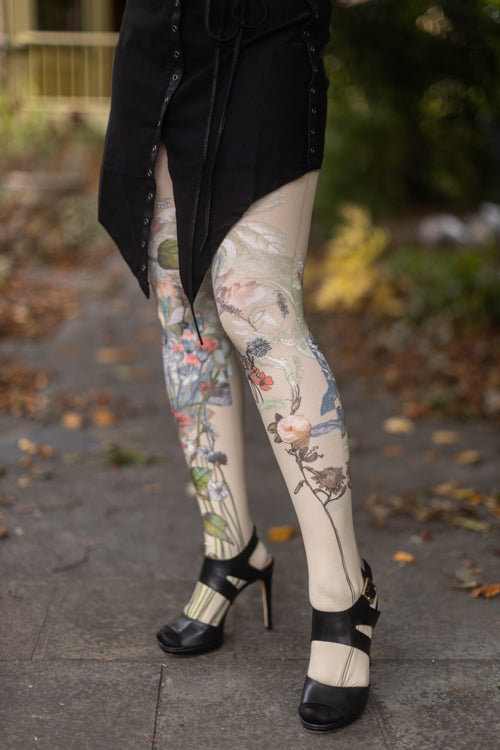 Dragees Printed Tights