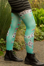 Mariette Bleue Printed Tights