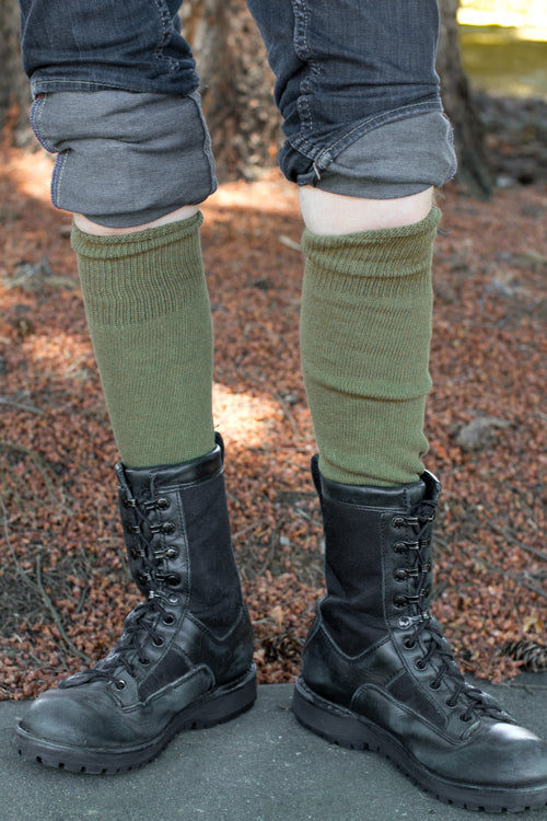 Old School Military Bootsocks