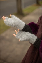 Orkney Angora Thermal Fingerless Gloves