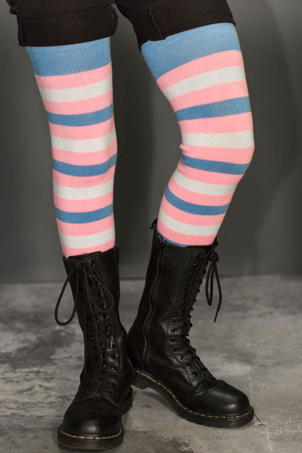 XL Foot Longer Original Pride Stripes Socks