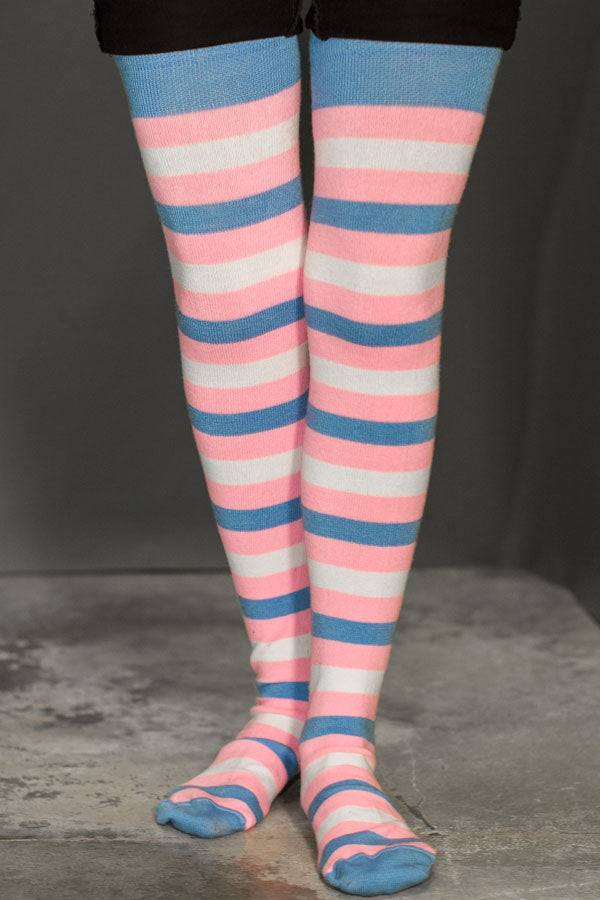 XL Foot Longer Original Pride Stripes Socks