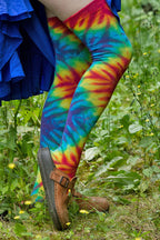 Tie Dyed Extraordinary Thigh High