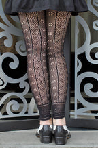 Primrose Deco Net Footless Tights