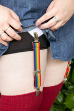 Extra Long Rainbow Double Grip Clips