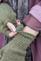 Knit Fingerless Gloves