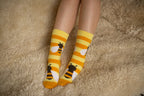 Bee Cozy Slipper Socks