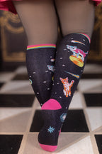 Space Cats Stretch-It Knee High