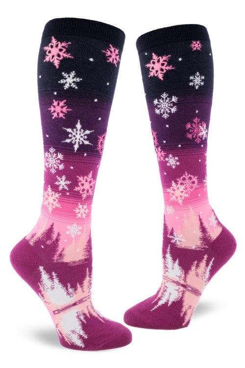 Snowflakes Knee High