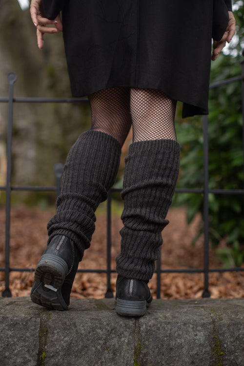 Lux Ribbed Leg Warmers