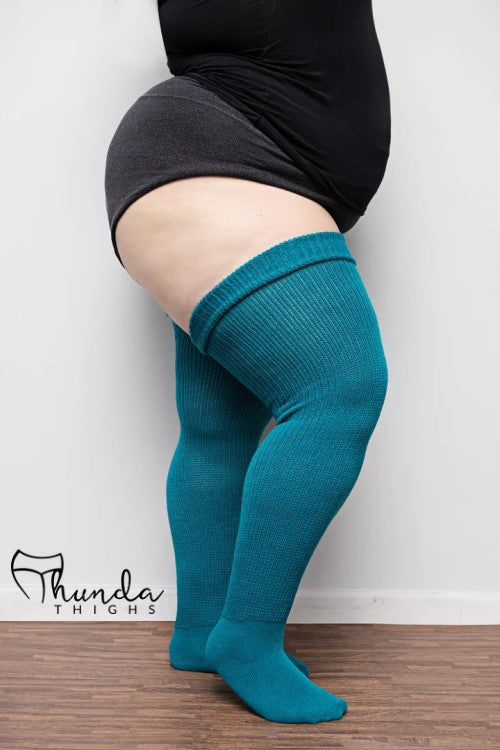 Thunda Thighs Solid Thigh Highs