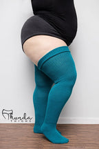 Thunda Thighs Solid Thigh Highs