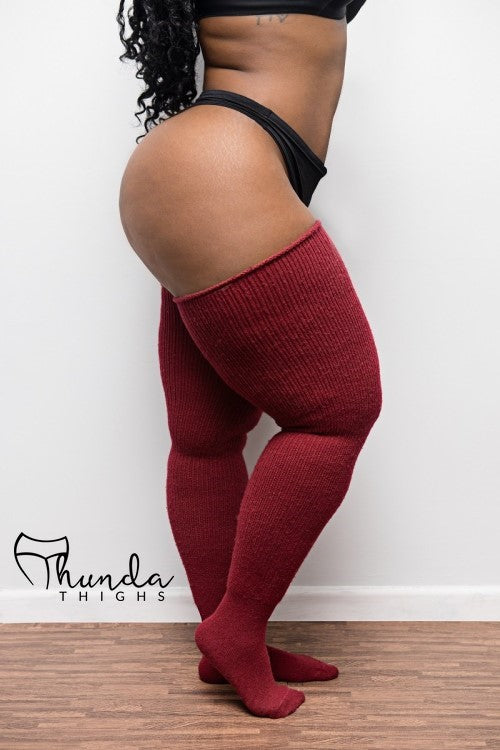 Thunda Thighs Solid Thigh Highs